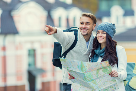 Hysterical Histories, Tourist Couple with Map